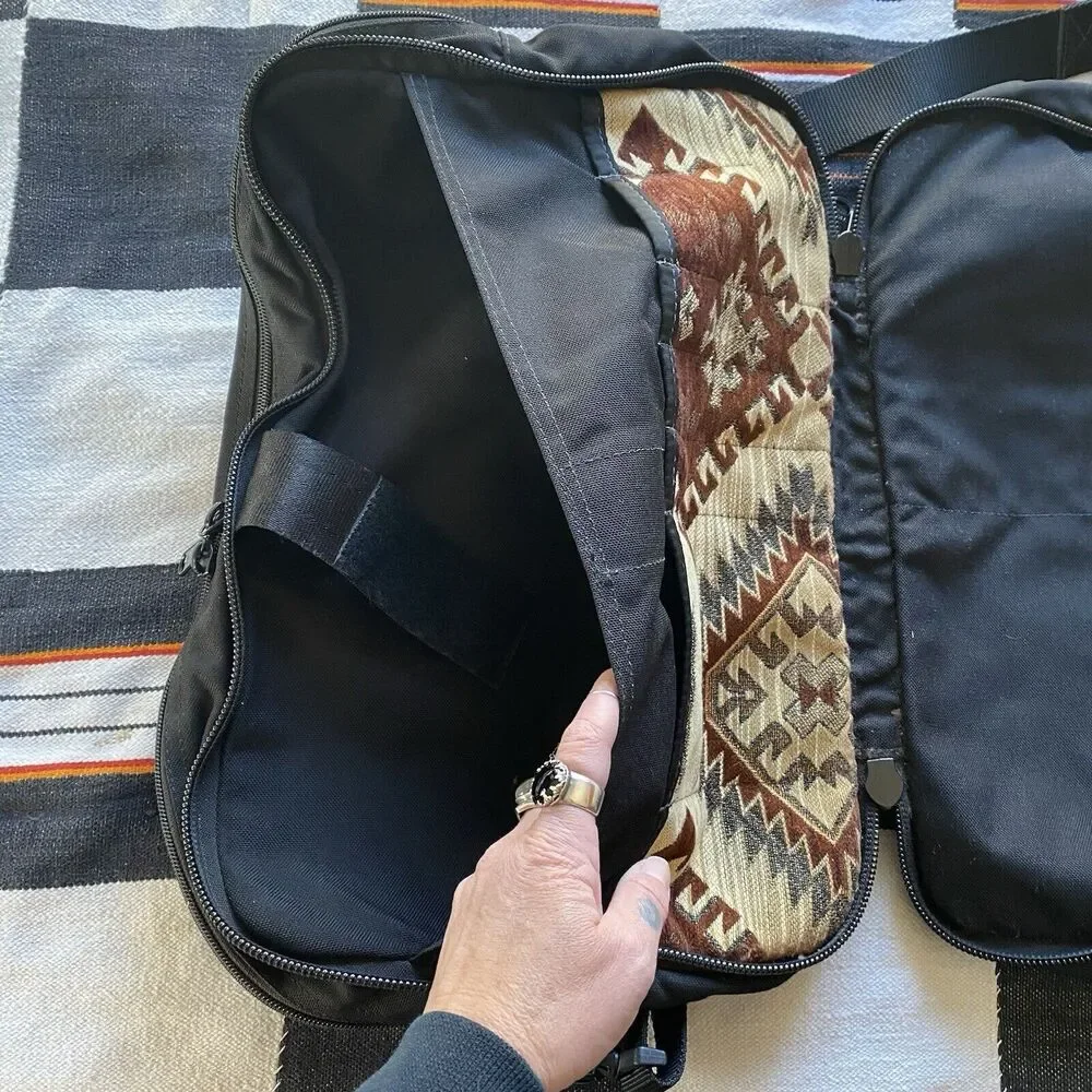 The Pack Shack Computer Messenger Shoulder Bag. Excellent Shape! Big! Rare. USA. - Picture 8 of 16
